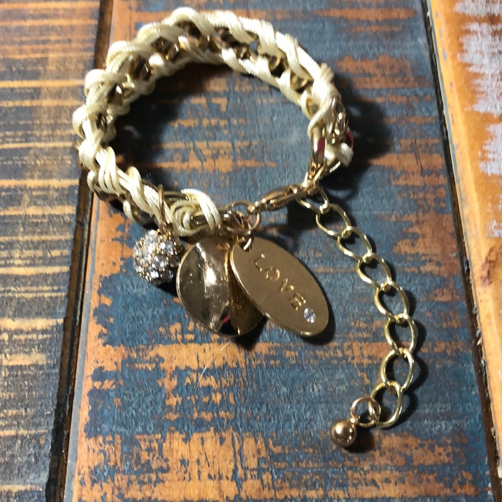 Braided Charm Bracelet